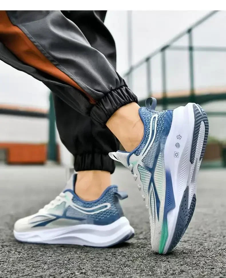 Men’s Lightweight Running & Walking Sneakers – Breathable Lace-Up